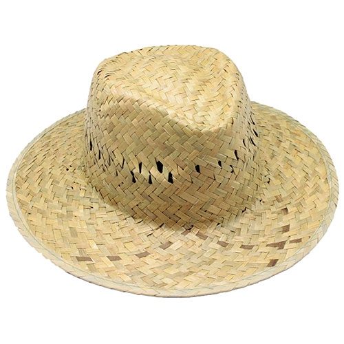 SOMBRERO PAJA VERDE CINTA INTERIOR «PAULO»N-061