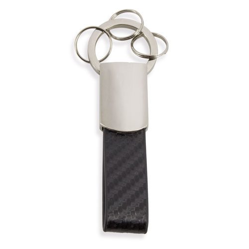 LLAVERO METALICO CARBON FIBERP-013