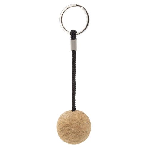 LLAVERO CORCHO CON BOLA TRIDIMENSIONAL «LAUPIN»P-014