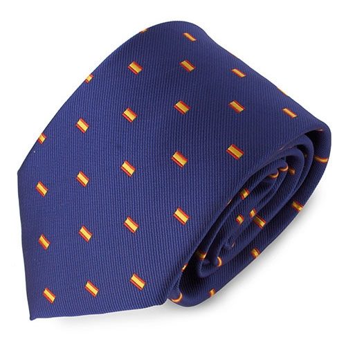 CORBATA BANDERA ESPAÑA ROYALPD-20