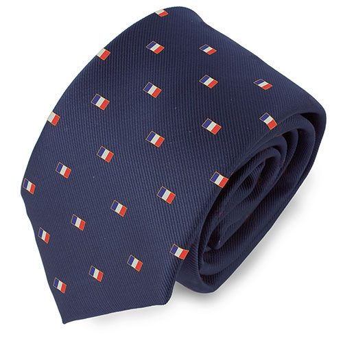 CORBATA BANDERA FRANCIAPD-27