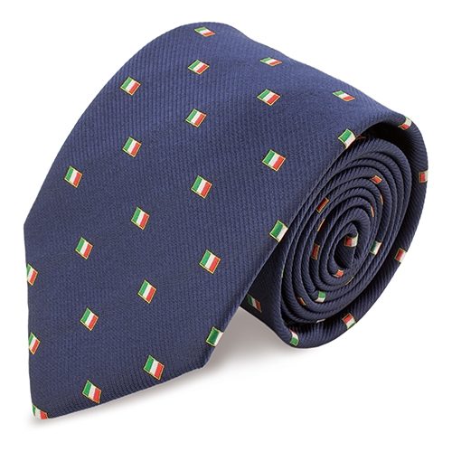 CORBATA BANDERA ITALIAPD-34