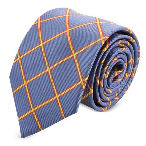 CORBATA ESPAÑA ROMBOS CELESTEPD-36