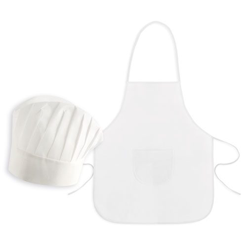 SET DELANTAL Y GORRO INFANT NWBLANCOT-077