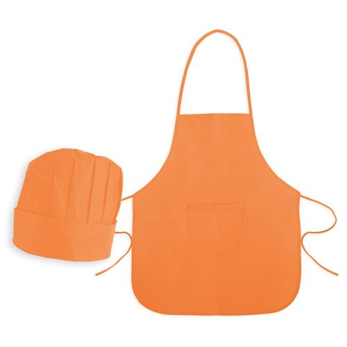 SET DELANTAL Y GORRO INFANT NWBLANCOT-077