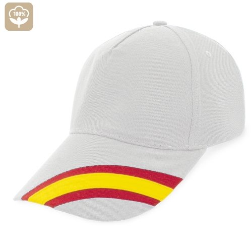 GORRA NACIONAL 5 PANELES ALGODN PEINADO «DEVA»T-145