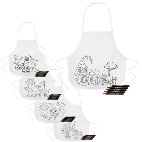 DELANTAL INFANTIL «CHISPI»( PACK DE 5)T-414