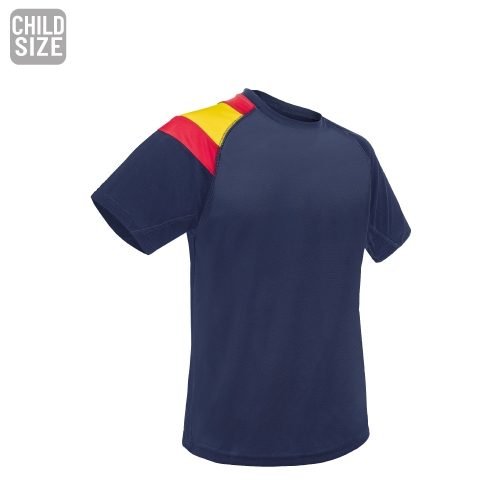 CAMISETA BANDERA NIÑO D&F MAT-501-2-3