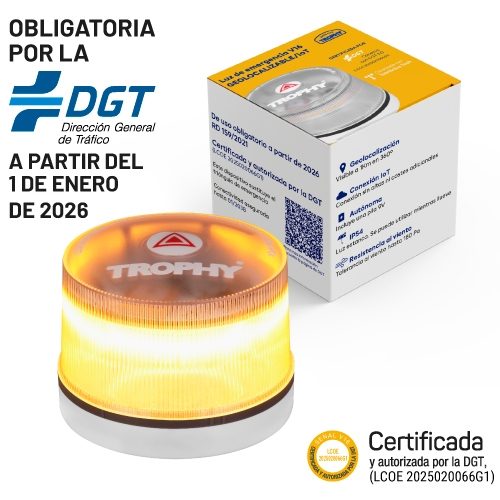 LUZ DE EMERGENCIA HOMOLOGADA V16 GEOLOCALIZADATR-16