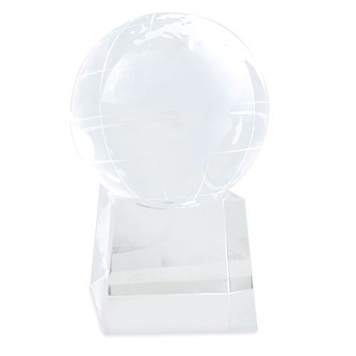 CRISTAL BOLA MUNDO GRANDE «ORBE»Z-055
