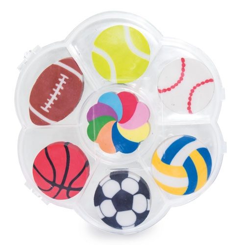SET DE GOMAS «SPORT BALL»Z-1018