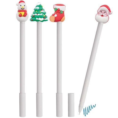 SET DE BOLIGRAFOS NAVIDEÑOS «NATALE» (4 MODELOS)Z-1056