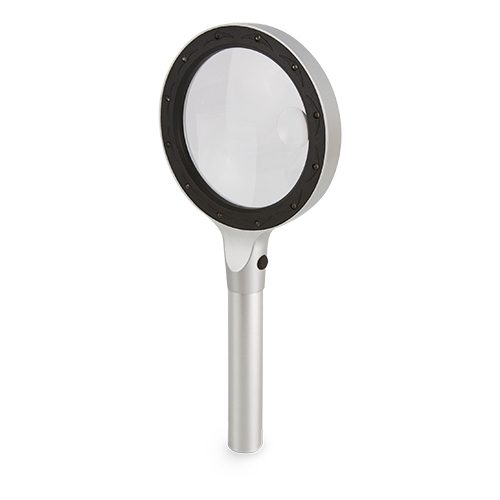 LUPA CON LED X2,5 X5 AUMENTOS «LUZZY»Z-564