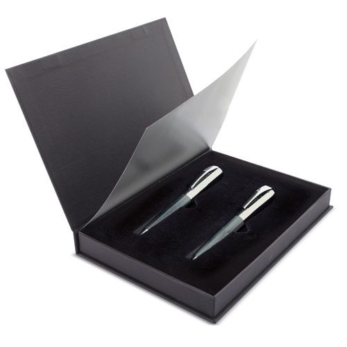 SET BOLIGRAFO Y PLUMA PIERRE CARDIN «FERRARA»Z-589