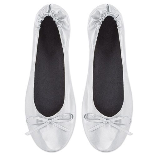 ZAPATILLA PLEGABLE ORO (12 PARES) «BALLET»Z-689