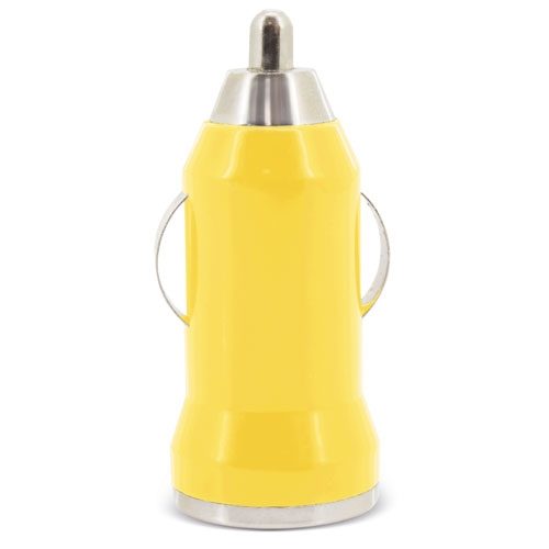 CARGADOR DE COCHE USB AMARILLOZ-793